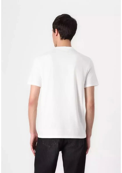 Ss Graphic Tee Erkek Beyaz T-Shirt LV04RC852G-YAF fırsatları