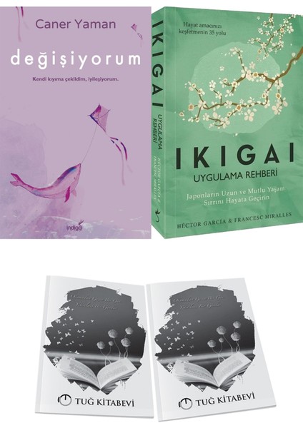 Değişiyorum ve Ikigai Uygulama Rehberi + Hediyeli