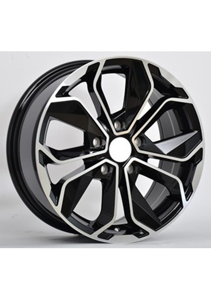 BK-5296 6.5*15 4*100 ET35 60.1 Black Machıned Xl fiyatları