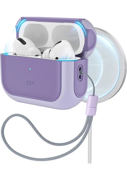 Airpods Pro Halolock Magsafe Orbit Hybrid Case Kulaklık Kılıfı