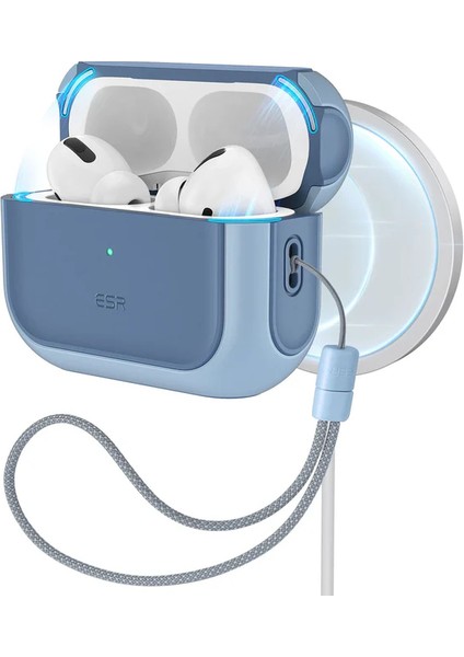 Airpods Pro Halolock Magsafe Orbit Hybrid Case Kulaklık Kılıfı