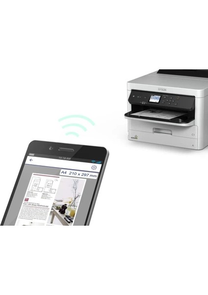 Workforce Pro WF-M5299DW A4 Mono All-In-One Inkjet Yazıcı – 24 Ppm (Iso) / 34 Ppm (Maks.), Otomatik Çift Taraflı & Wi-Fi/nfc