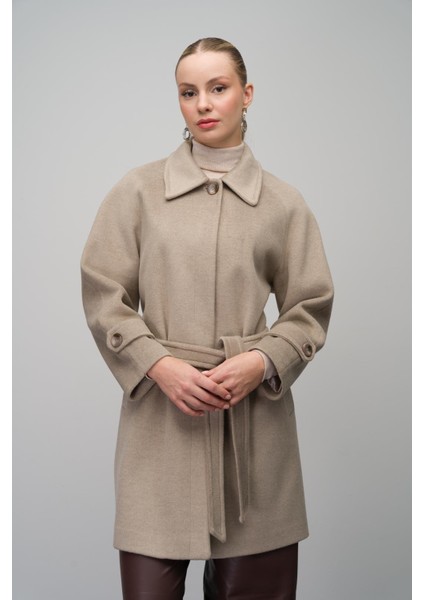Gömlek Yaka Reglan Kol Büyük Beden Kaban Taş 3079 modelleri