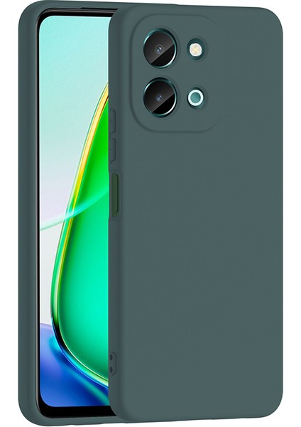 Vivo Y28 4g Kılıf Zore Mara Lansman Kapak-Koyu Yeşil