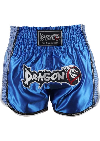 MT3076 Shiny Muay Thai Mavi Kick Boks Şortu