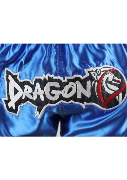 MT3076 Shiny Muay Thai Mavi Kick Boks Şortu modelleri