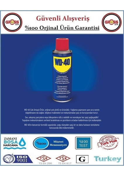 Pas Sökücü Yağlayıcı - Orjinal Ürün - 200ML fiyatları