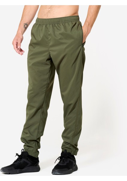 Domyos Erkek Haki Yeşil Regular Eşofman Altı - Fitness