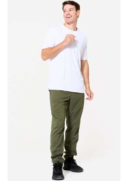 Domyos Erkek Haki Yeşil Regular Eşofman Altı - Fitness fiyatları