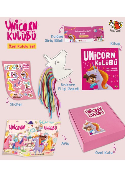 Unicorn Kulubü - Suzy Senior - Uçan Kitap(Özel Kutusu)