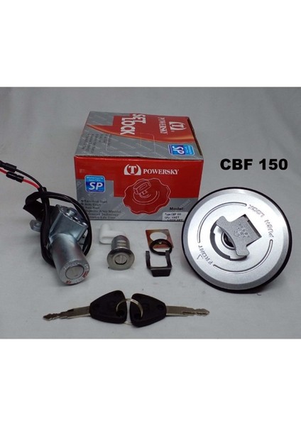 Honda Cbf 150 Kontak Seti (Kontak,kilit,depo Kapağı)