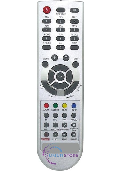 13100 Mini Uydu Alıcı Kumandası