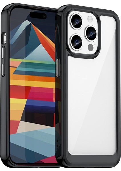 iPhone 15 Pro Şeffaf Kılıf Tpu Telefon Arka Kapağı (Yurt Dışından)