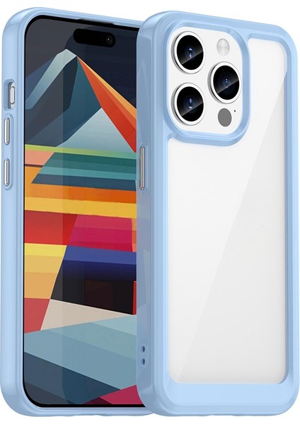 iPhone 15 Pro Şeffaf Kılıf Tpu Telefon Arka Kapağı (Yurt Dışından)