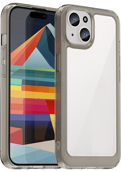 iPhone 15 Şeffaf Kılıf Tpu Telefon Arka Kapağı (Yurt Dışından)
