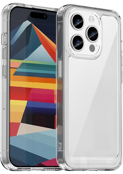 iPhone 15 Pro Max Şeffaf Kılıf Tpu Telefon Arka Kapağı (Yurt Dışından)