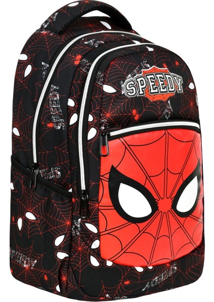 Örümcek Adam Maske Desenli Ilkokul Sırt Çantası + Beslenme Çantası (2316) fiyatları