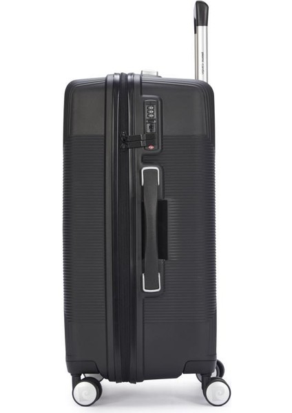 Trolley Valiz Siyah Orta Boy 04PC7080-02-SY fırsatları