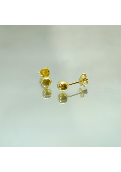 Gümüş Küpe - Kadın Minimal Top 925 Ayar Gümüş Küpe fiyatları