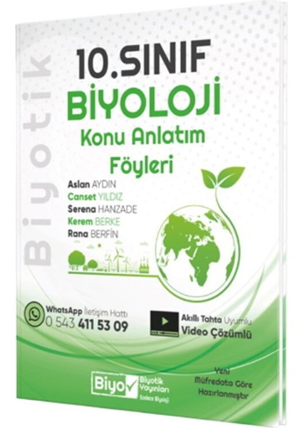 10. Sınıf Biyoloji Konu Anlatım Föyleri