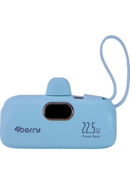 DX269B Yeşil Powerbank – 5.000 MAH, 22.5 w Type-C Hızlı Şarj