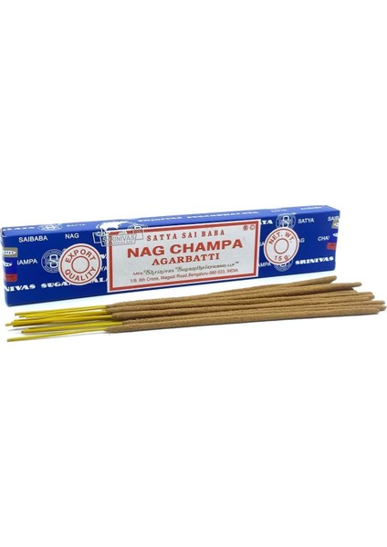 Make It Easier Satya Nag Champa Çubuk Tütsü (Premium Masala Incense) (Nag Champa Agarbatti)