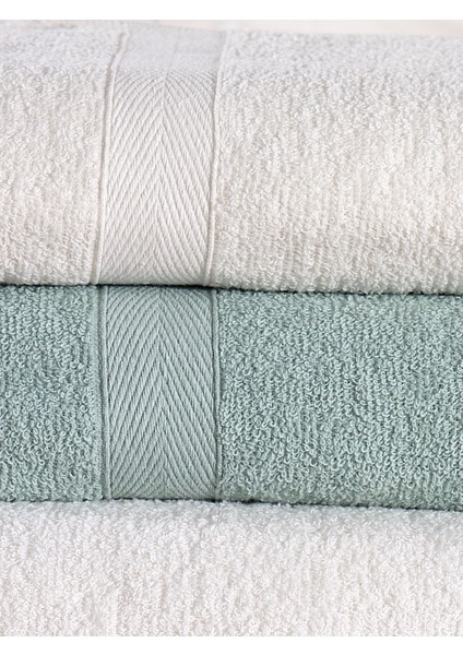 Pamuklu 4'lü Banyo Havlu Seti Hamam Takımı Seti Günlük Çeyizlik Banyo Havlusu fırsatları