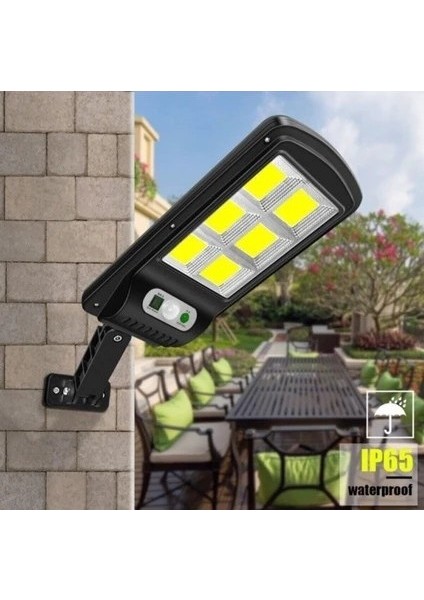 HB-400 Model Solar Güneş Enerjili LED Bahçe Aydınlatması 120 Ledli 3 Modlu Hareket Sensörlü Su Geçirmez Lambası (2400MAH.) fiyatları