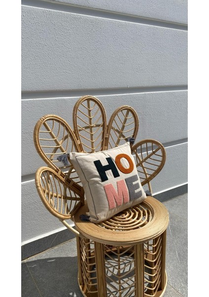 Home Yazılı Punch Işlemeli Kırlent Kılıfı fiyatları