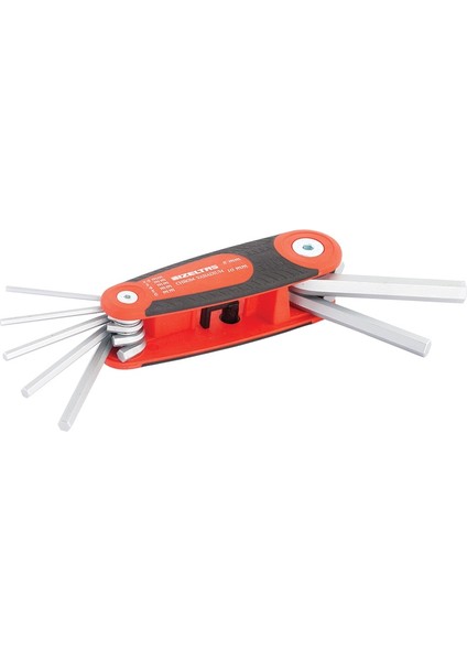 Izeltaş 4912003107 Kaset Allen Anahtar Takımı 7 Parça (2,5 mm - 10 Mm)