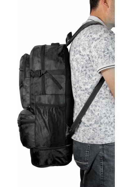 Dağcı Sırt Çantası PLDGC90007 Siyah