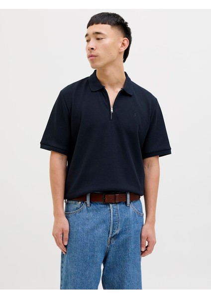 Jjeaustın Fermuarlı Erkek Polo Yaka T-Shirt 12279177 fiyatları