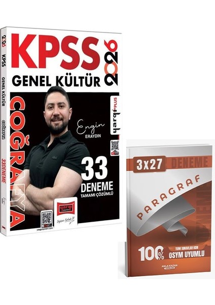 Yargı 2026 Kpss Coğrafya 33 Deneme Çözümlü+Anla Kazan Paragraf