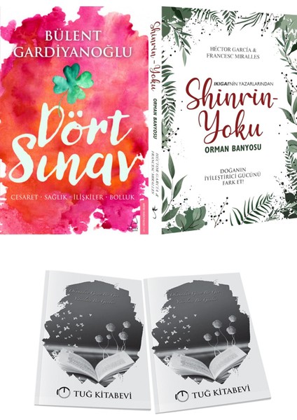 Dört Sınav: Cesaret-Sağlık-Ilişkiler-Bolluk ve Shinrin Yoku Orman Banyosu + Hediyeli