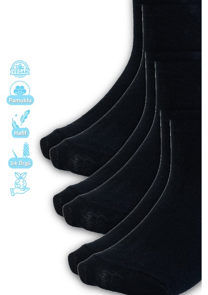 Erkek Soket Çorap 3 Lü Pamuklu Rahat Takviyeli Terletmez Kaymaz Koku Yapmaz OTEC25OZRNMOD33 fiyatları