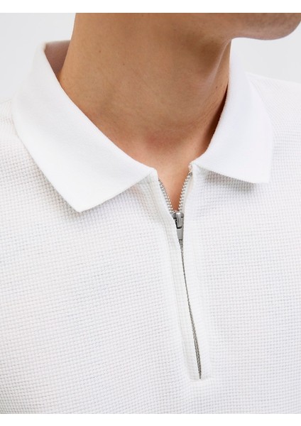 Jjeaustın Fermuarlı Erkek Polo Yaka T-Shirt 12279177 fiyatları