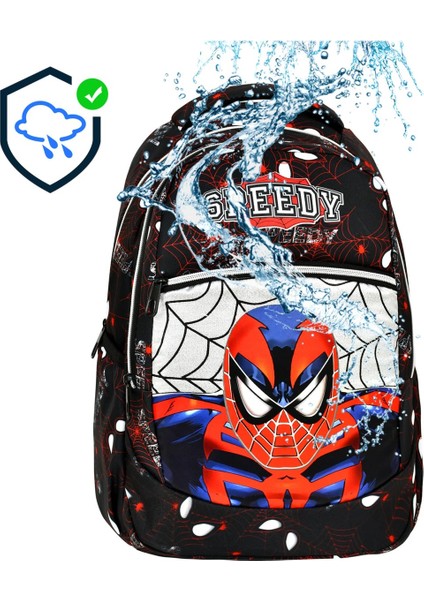 Örümcek Adam Desenli Ilkokul Sırt Çantası + Beslenme Çantası (2317) fiyatları