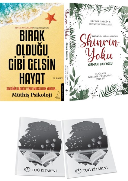 Bırak Olduğu Gibi Gelsin Hayat ve Shinrin Yoku Orman Banyosu + Hediyeli