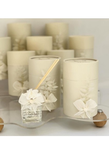 Ilya Design Söz Nişan Nikah Bebek Hediyelik Oda Koskusu Silindir Kutulu (5 Adet)