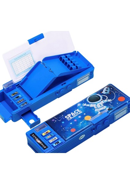 Astranot Otomatik Bol Tuşlu Bol Düğmeli Kilitlenebilir Kalem Kutu