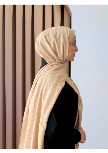 Su Yolu Desenli Jakar Şal fiyatları