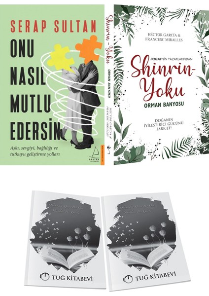 Onu Nasıl Mutlu Edersin ve Shinrin Yoku Orman Banyosu + Hediyeli