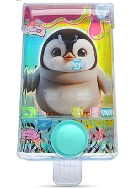 Kare Küp Geçirmali Su Oyunu Sevimli Penguen 2586P Gko