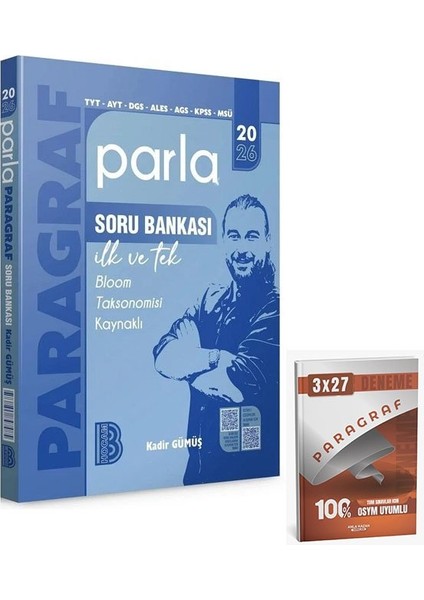Benim Hocam 2026 Yks Tyt Ayt Dgs Ales Meb-Ags Kpss Msü Paragraf Parla Soru Bankası+Anla Kazan Paragraf