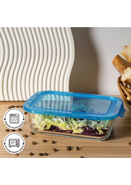 Lucy 6'lı Cam Saklama Kabı modelleri