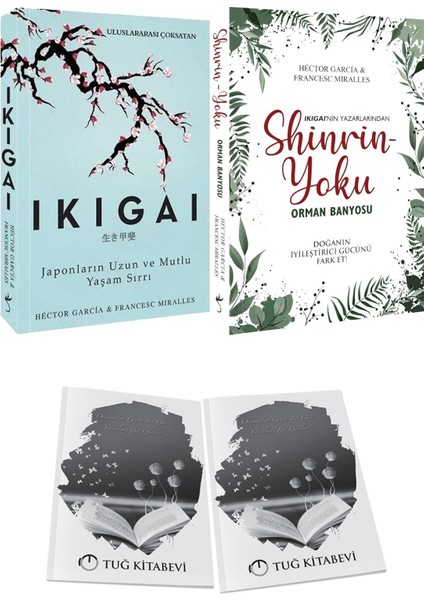 Ikigai Japonların Uzun ve Mutlu Yaşam Sırrı ve Shinrin Yoku Orman Banyosu + Hediyeli