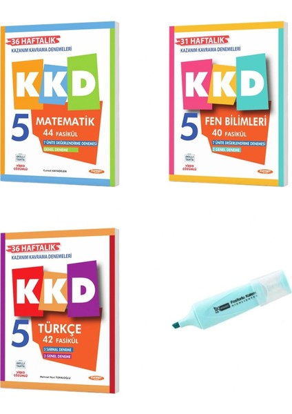 5.sınıf Kkd Matematik Fen Bilimleri ve Türkçe