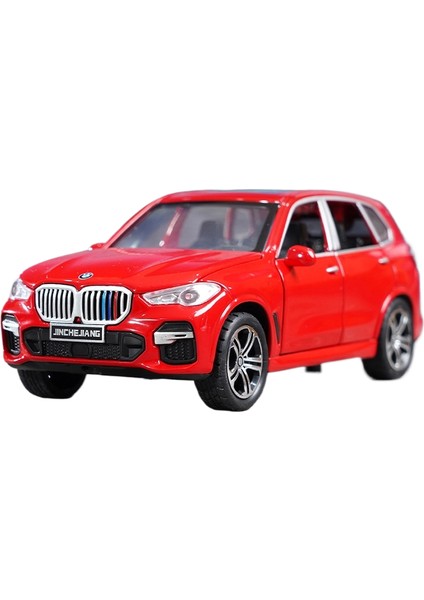 Alaşım 1:32 Hazine Atı X5 Off-Road Araba Modeli Araba Modeli Ses ve Işık Çocuk Oyuncaklarına Geri Döndü (Yurt Dışından)