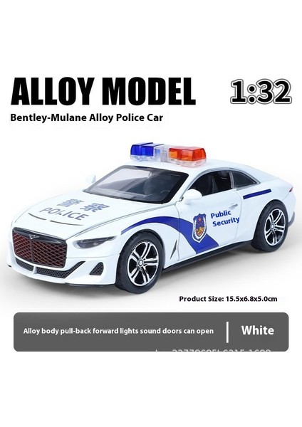 1:32 Mulliner Alaşım Oyuncaklar Işık Ses Efektleri Bumerang Çocuk Oyuncak Koleksiyonu Süsler (Yurt Dışından)