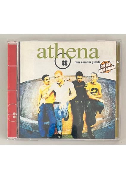 Athena Tam Zamanı Şimdi CD (Orijinal 2001 Dönem Baskı Cd)